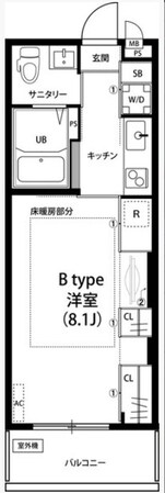 リブリクレイン柏の物件間取画像